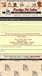 Mobile Screenshot of prestigepetsalon.net